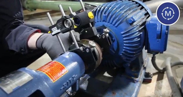 Laser shaft alignment with SHAFTALIGN OS3