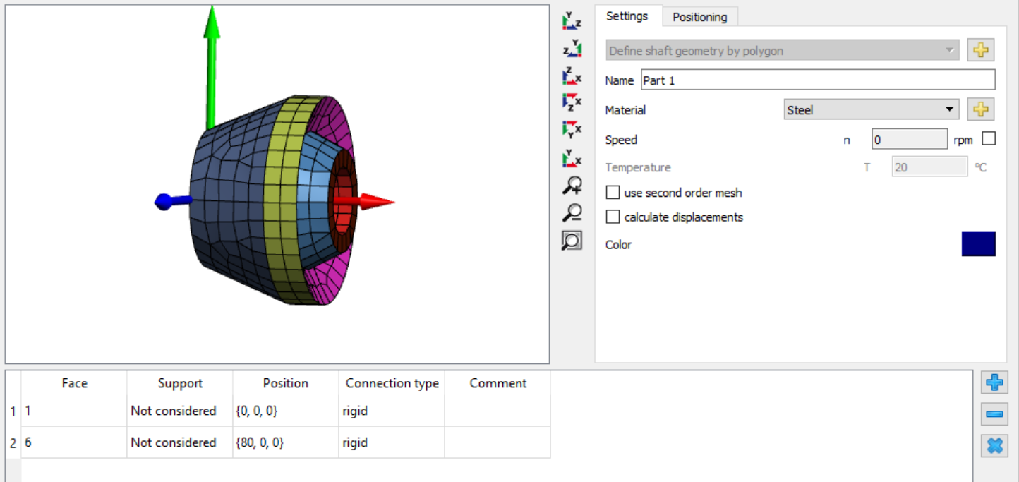MESYS shaft and rolling bearing analysis software version 082016