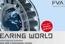 Bearing World Conference 2018 – Call for papers