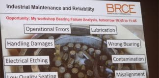 Download the Presentations @ the Bearing Reliability Conference & Expo 2017