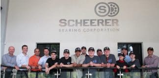 Scheerer Bearing shares the bearing manufacturing process with students on Manufacturing Day 2017