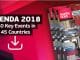 150 Key Industrial Events in 45 Countries for 2018