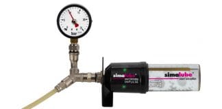 The simalube lubricator IMPULSE pressure booster