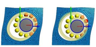 Influence of Elastic Housing Deformations on the Load Distribution within Rolling Bearings