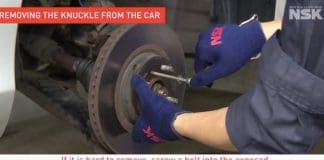 NSK – How to replace a Hub Bearing – Important points for fitting and removal