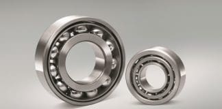 High-capacity NSK Angular Contact Ball Bearings offer longer life