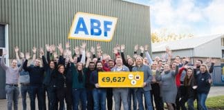 ABF donates EUR 9,627 to WWF and War Child