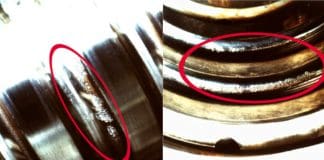 Ball Screw RCA: Flaking