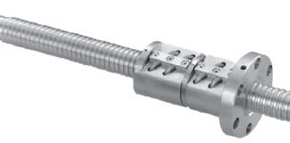 Koyo’s SAC bearings for precision screw drive shaft support