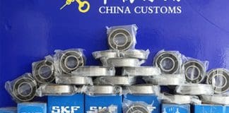 Chinese customs intercept another batch of “Counterfeit Bearings”