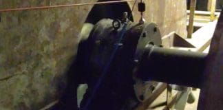 Low Rotation Speed Machine Control Using Ultrasound