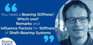 Remarks & Influence Factors for Stiffness of Shaft-Bearing Systems
