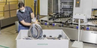 Schaeffler and Flender introduce innovative and eco-friendly packing system for large size bearings