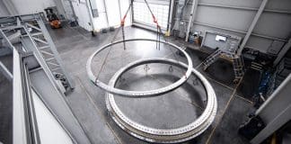 Largest TBM Main Bearing of its kind produced by Liebherr