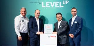 NSK awarded Bosch Global Supplier Award