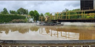 Monitoring Extreme Slow Speed Wastewater Decanter with Ultrasound