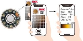 NSK develops grease degradation diagnosis technology for on-site use