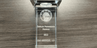 C&U Americas Receives 2024 Gold Supplier Award from Bombardier Recreational Products