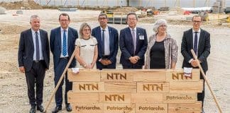 Foundation Stone Laid for NTN Europe’s New Head Office