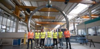 Liebherr Supplies Slewing Bearing for Europe’s Largest Lifting Swing Bridge