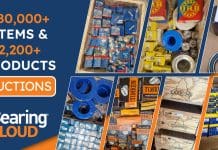 280,000 Surplus Bearings Now in Auction on BearingCloud!