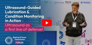 Ultrasound-Guided Lubrication & Condition Monitoring in Action – Ultrasound as a first line of defense!